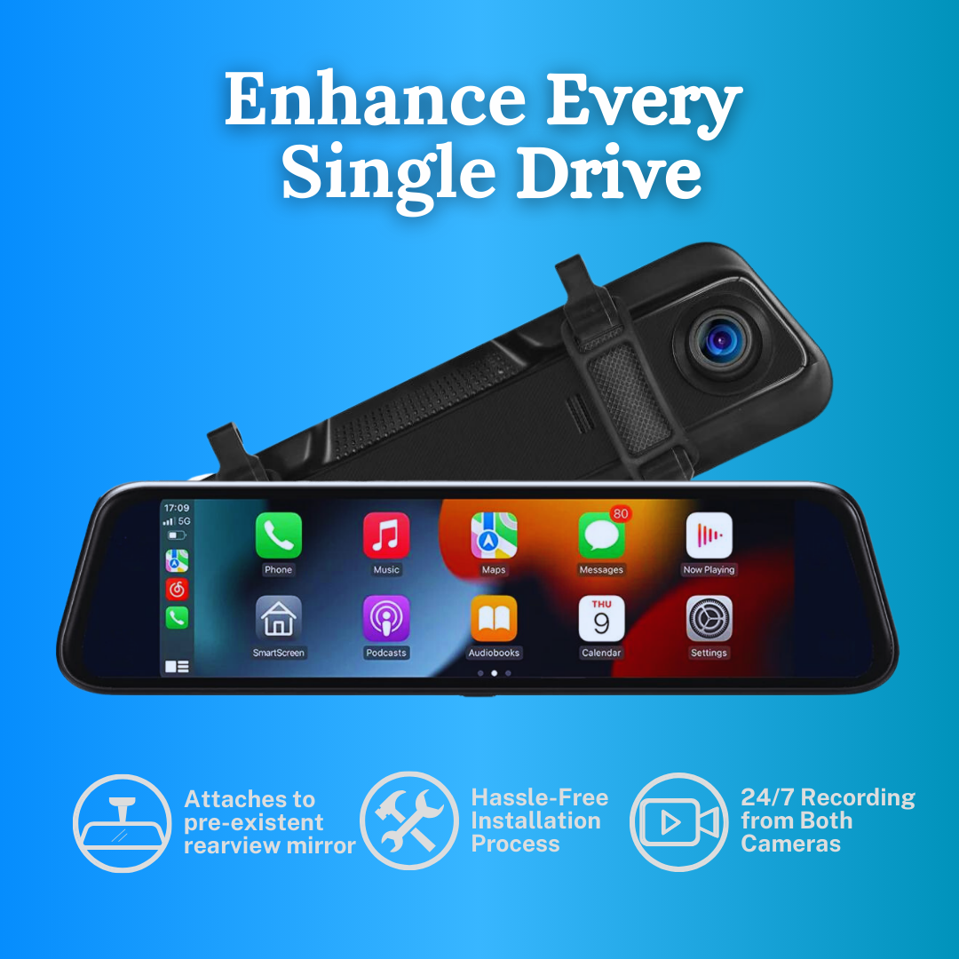 DriveSync™ 9.66" 1080P Smart Cam