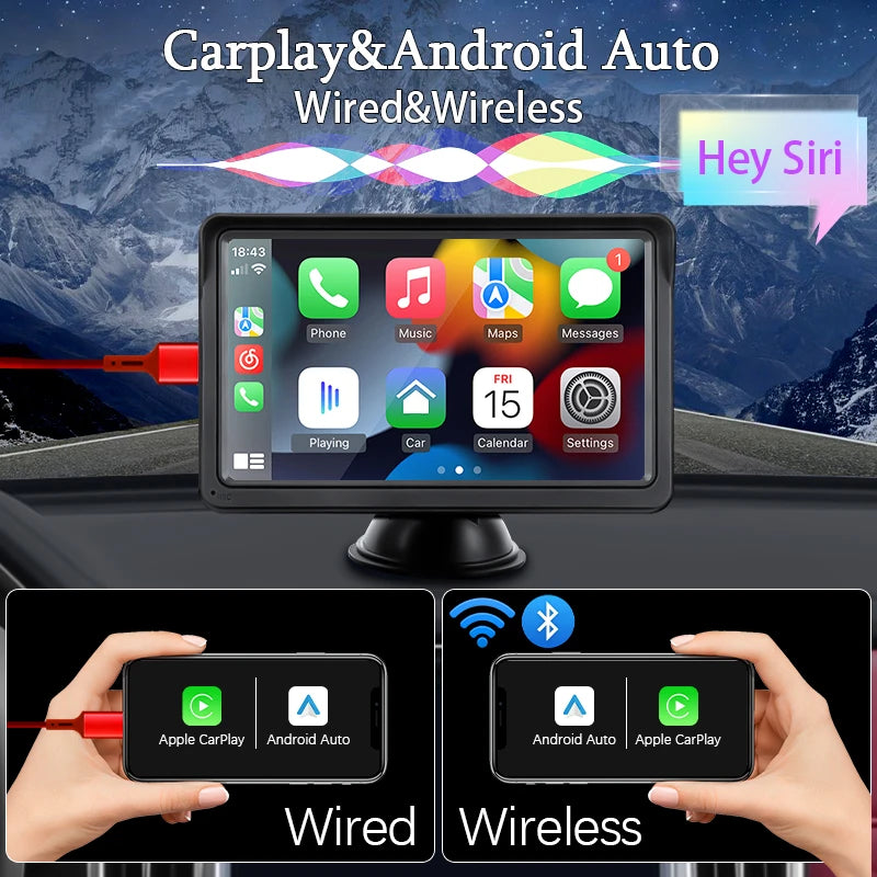 CarSync Pro™ 7 Inch CarPlay System