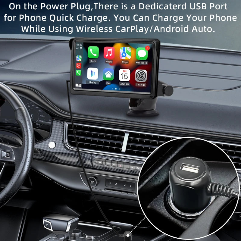 CarSync Pro™ 7 Inch CarPlay System