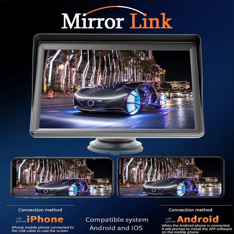 CarSync Pro™ 7 Inch CarPlay System