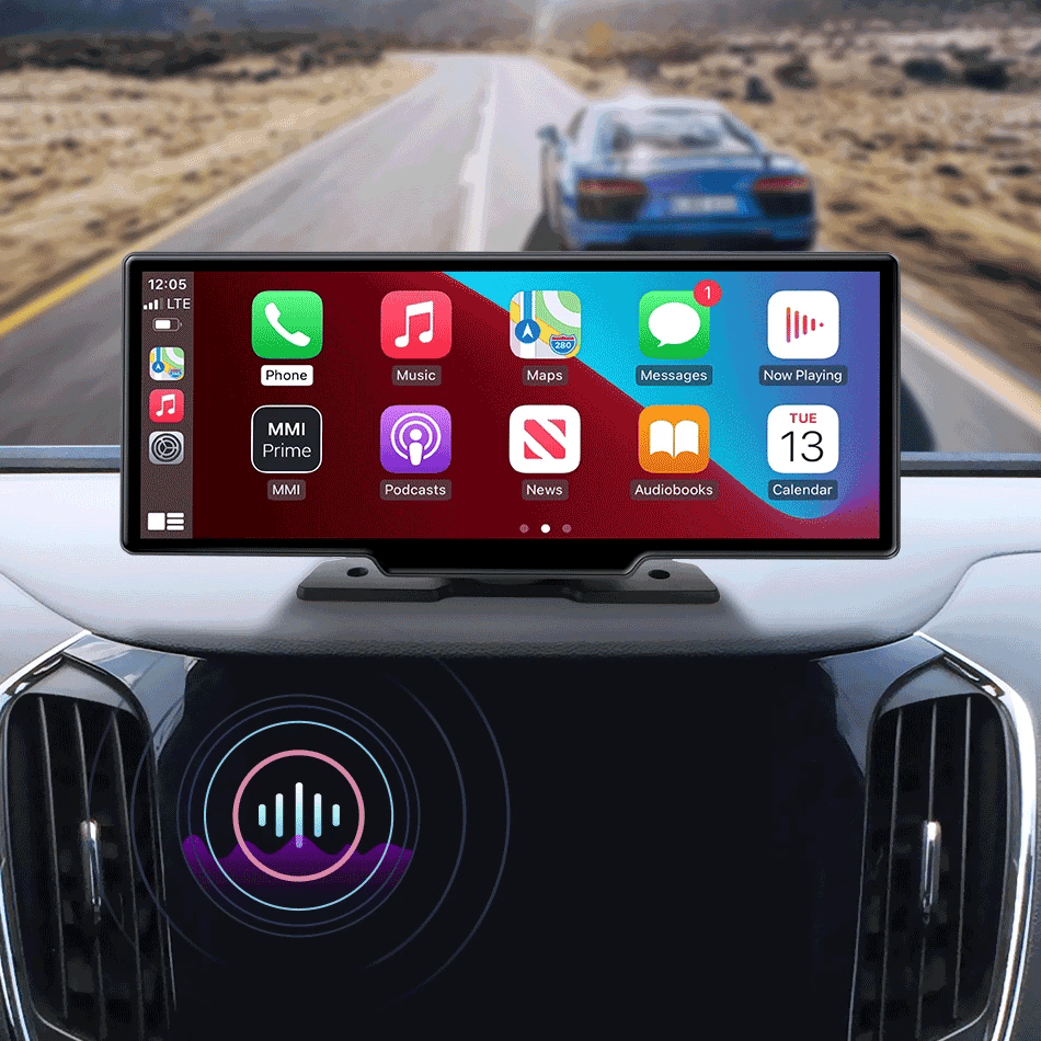 Carsync Box CarSync Central's Premium 10.26-Inch Wireless CarPlay System ...
